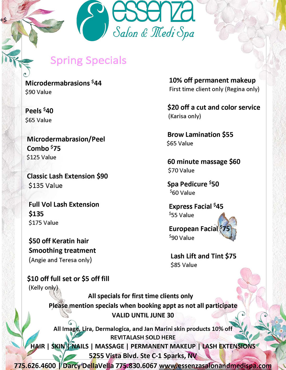 Essenza Salon and Medi Spa Salon in Sparks